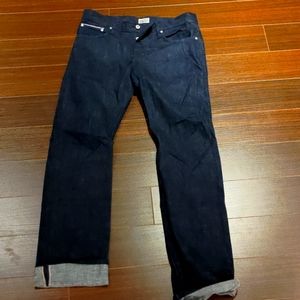 Naked & famous raised selvedge slim guy size 32